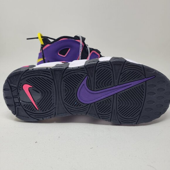 Nike Air More Uptempo Black Court Purple Basketball DZ5278-001 Kids GS pippen - Picture 13 of 16